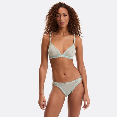 Pack of 2 Ophélie Stretch Tulle Bloomers LA REDOUTE COLLECTIONS