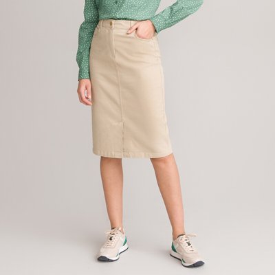 Jupe mi longue femme grande taille La Redoute Collections La Redoute