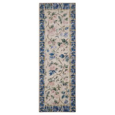 Eco-Washable Lady Rose Runner Rug HUG RUG