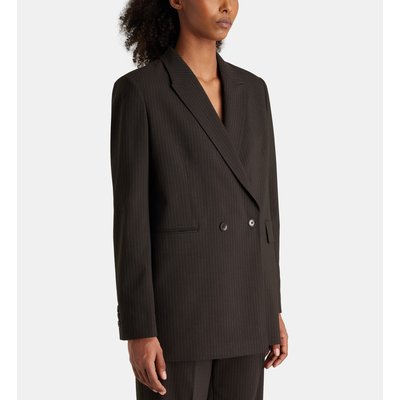 Veste De Tailleur Droite Kang À Rayures Recyclée JODHPUR