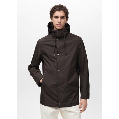 Parka capuche résistante à l’eau MANGO MAN