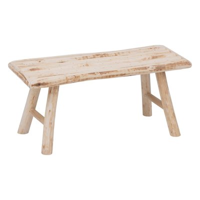 Banc en bois de peuplier WOODY ATMOSPHERA