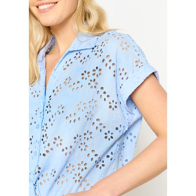 Chemise brodée ajourée LOLALIZA