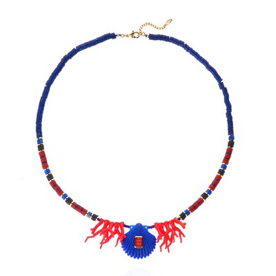 Collier en perles avec pendentif central DORIE HIPANEMA