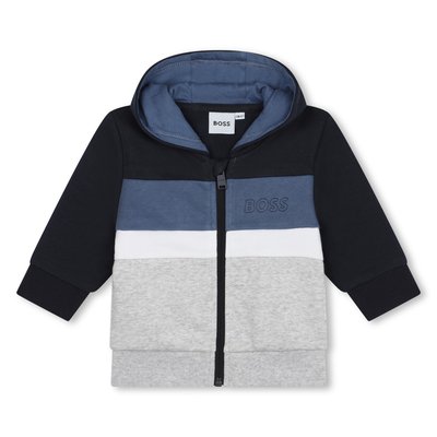 Sweat-shirt zippé en molleton BOSS KIDSWEAR