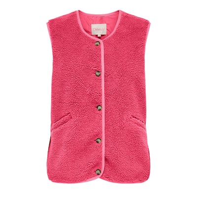 Veste sans manches en sherpa ONLY