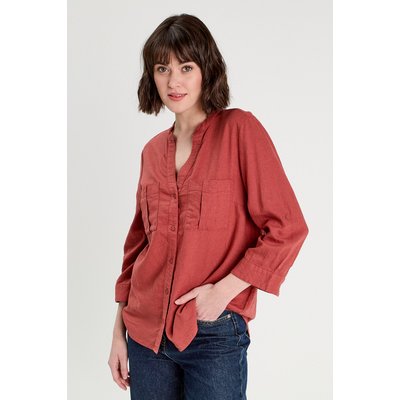Chemise manches 3/4 contenant du lin CACHE CACHE