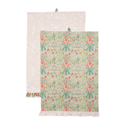 Set of 2 Kitchen Garden Tea Towels WILLIAM MORRIS AT HOME