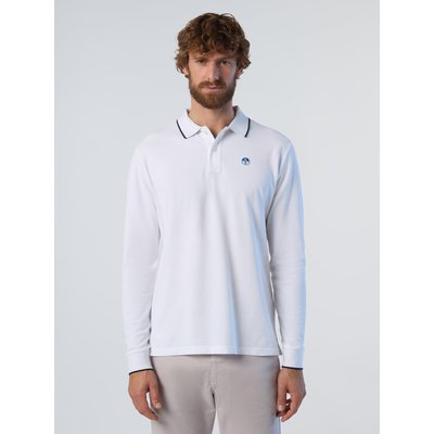 Polo manches longues avec col logo NORTH SAILS