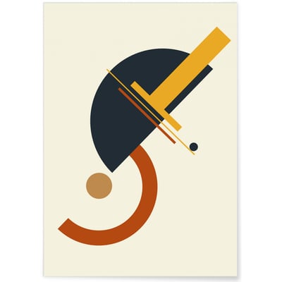 Affiche Abstract Composition 6 L'AFFICHERIE