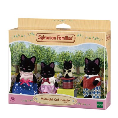 5530  La famille chat magicien SYLVANIAN FAMILIES