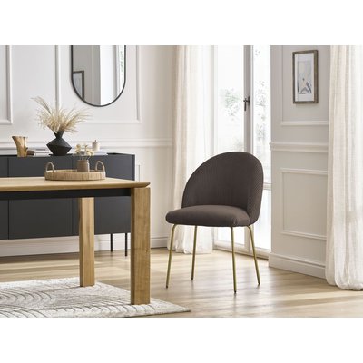 Chaise velours côtelé, LALIE BOBOCHIC