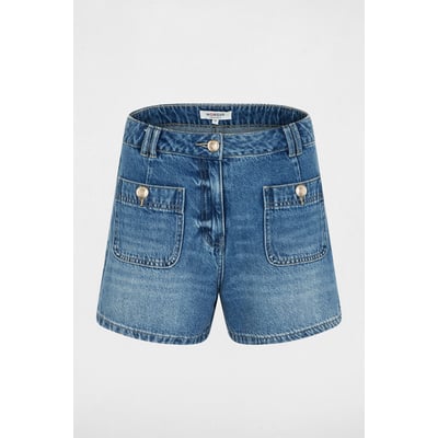 Short slim en jean MORGAN