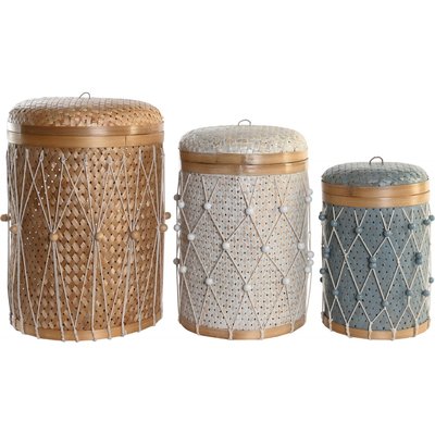 Panier en bambou, lot de 3, Balines RECOLLECTION