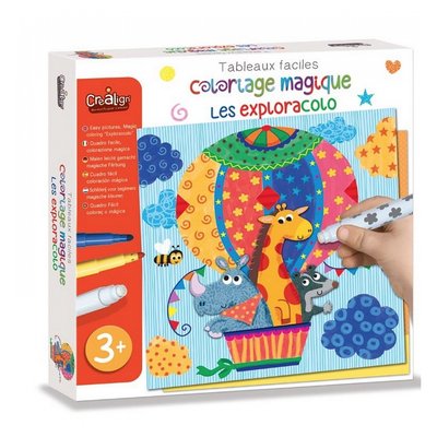 Coloriage Magique Exploracolo CREA.LIGN