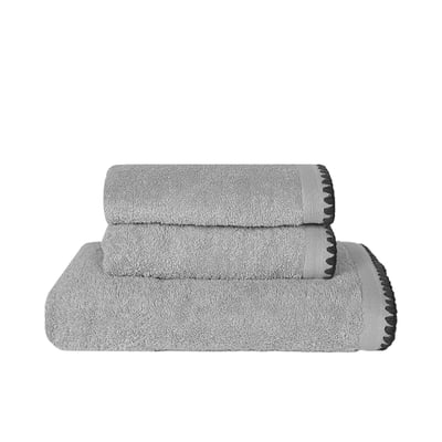 Ensemble de bain 3 pièces point cavalier CASA BORGO SENSEI MAISON
