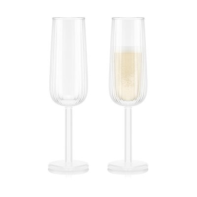 Bodum 0.3 L Transparent DOURO Set 2 flûtes à Champagne BODUM