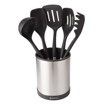 Set d'ustensiles en silicone 5 pièces - "Harmonie" LAGUIOLE CUISSON