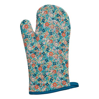 Cotton Single Oven Glove in Ditsy Floral Print SO'HOME