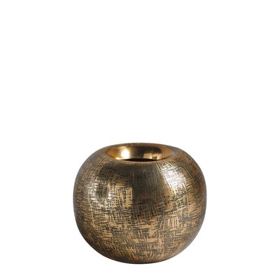 Vase en laiton BLANC D’IVOIRE