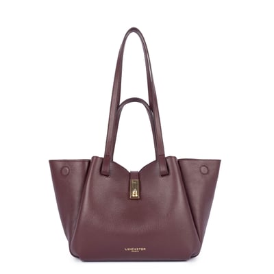 Sac cabas porté épaule M en cuir, MILANO HORIZON LANCASTER