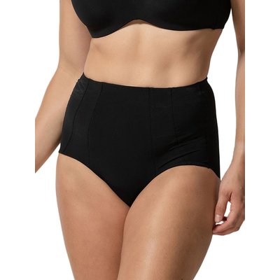 Slip taille haute gainantSÉRIE noir LUNA SPLENDIDA
