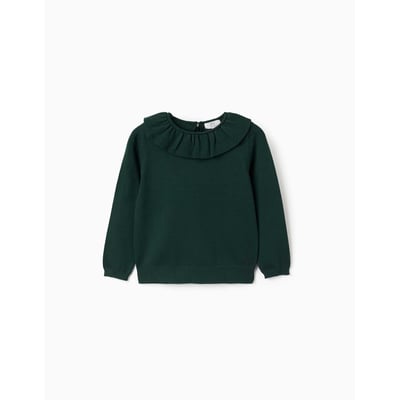 Pull en maille avec col à volants ZIPPY