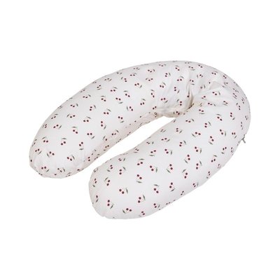 Coussin d'allaitement polyester Cerises CANDIDE