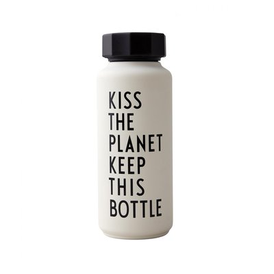 Bouteille Thermos Blanche Kiss 0,5 Litre DESIGN LETTERS