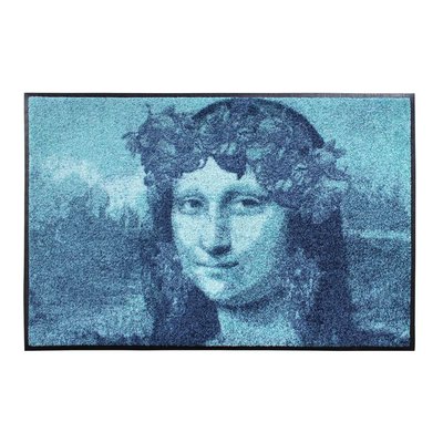 Tapis decor caoutchouc & nylon MONA LISA GARNIER THIEBAUT