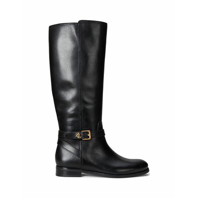 Stivali piatti in pelle Brooke LAUREN RALPH LAUREN