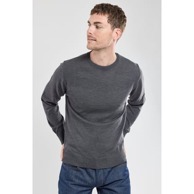 Pull uni Bérac en laine GUY DE BERAC