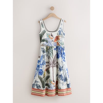 Robe d'été mi-longue en jersey NEXT