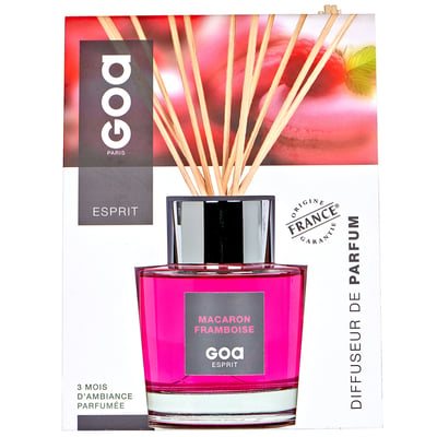 Parfum d'intérieur - Goatier Esprit macaron framboise 200 ml GOA