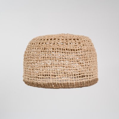 Abat-jour en feuille de palmier et posidonie ∅ 50cm - BIGA RENDEZ-VOUS DÉCO