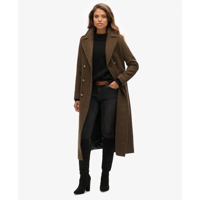 Manteau en laine à boutonnage croisé SUPERDRY
