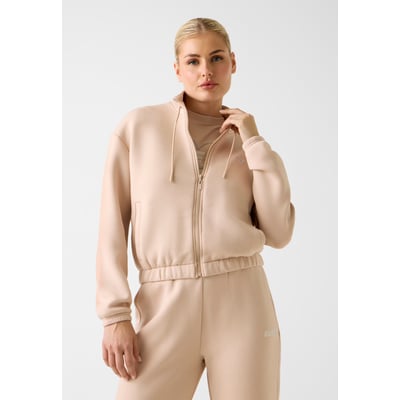 Sweat-Shirt À Fermeture Éclair Orné De Strass GUESS