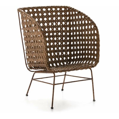 Fauteuil en osier design Alcane RECOLLECTION