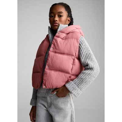 Gilet matelassé à capuche MANGO KIDS