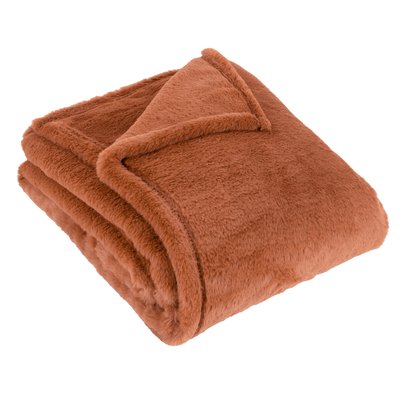 Kallu Double-Sided Faux-Fur Throw FURN.