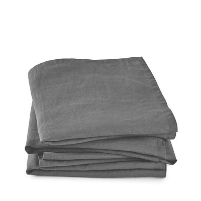 Set van 4 servetten van gewassen linnen Victorine LA REDOUTE INTERIEURS