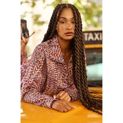 Sweatshirt col montant imprimé animalier BRITT LA PETITE ETOILE