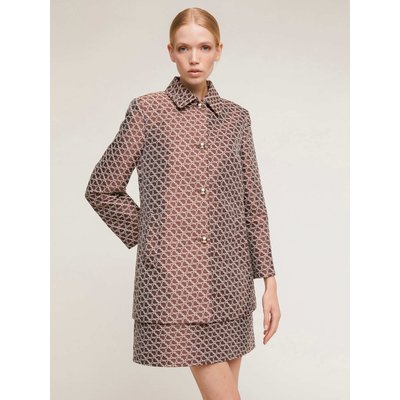 Manteau jacquard imprimé Double Love MOTIVI