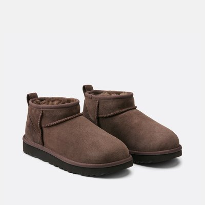 Classic Ultra Mini Ankle Boots with Faux Fur Lining UGG