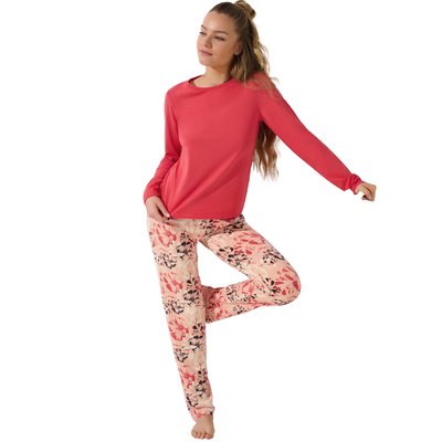 Pyjama pantalon large top manches longues Ocean LISCA