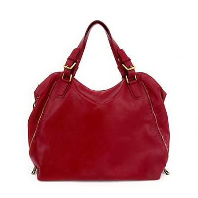 Grand sac à main en cuir lisse italien CAMELIA OH MY BAG
