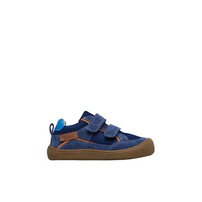 Chaussures barefoot en tissu et suède BAREFOOT KESY VL NATURINO