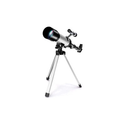 Télescope astronomique 50/360 mm grossissement 60x avec trépied et accessoires JARDINDECO