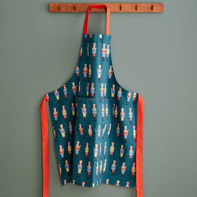 Christmas Nutcracker Apron CATHERINE LANSFIELD
