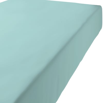 Drap housse en coton bonnet 35 cm uni, OLI C DESIGN HOME TEXTILE